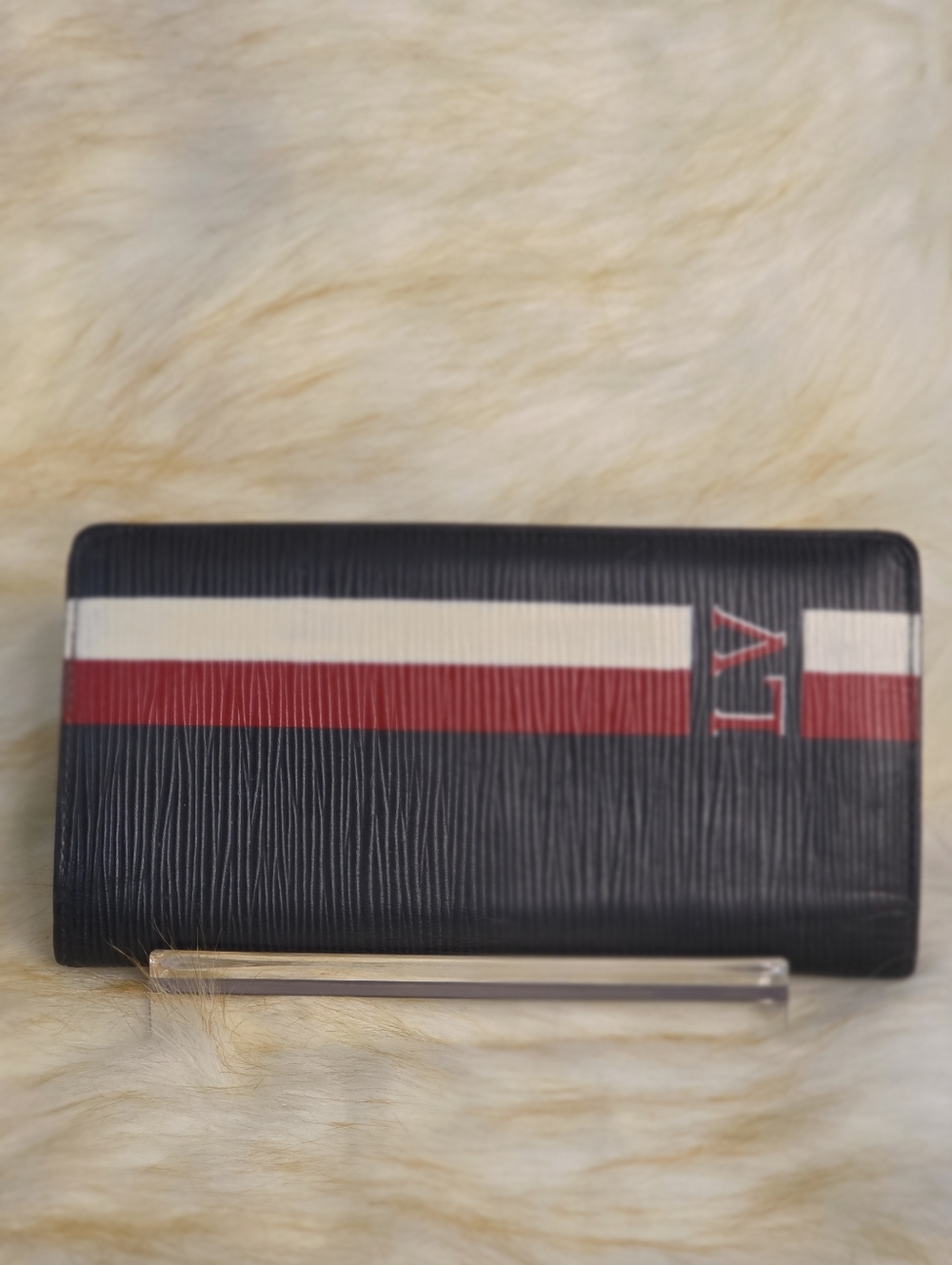 Louis Vuitton Epi Stripes Brazza Wallet